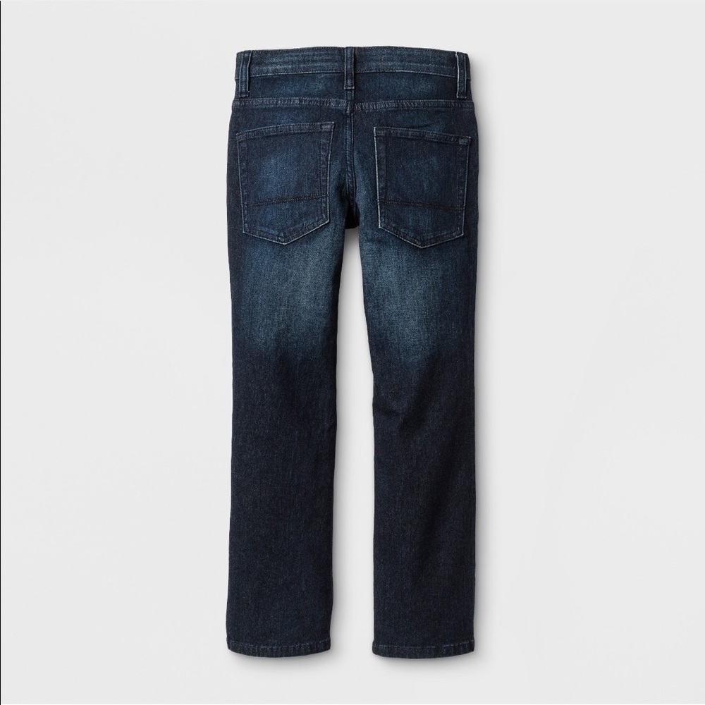 Cat and Jack Boys’ Straight Fit Denim Jeans Sz 6 - Picture 4 of 5